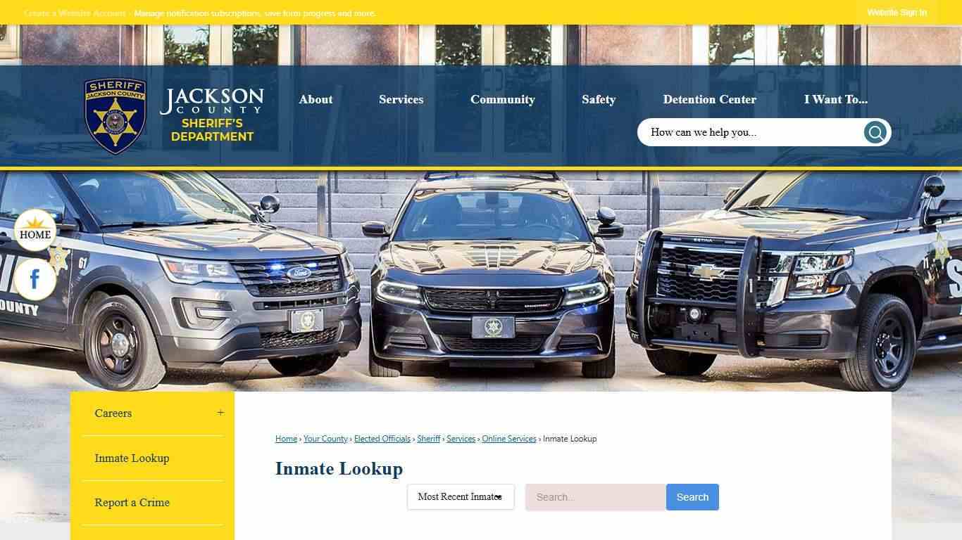 Inmate Lookup | Jackson County, MS